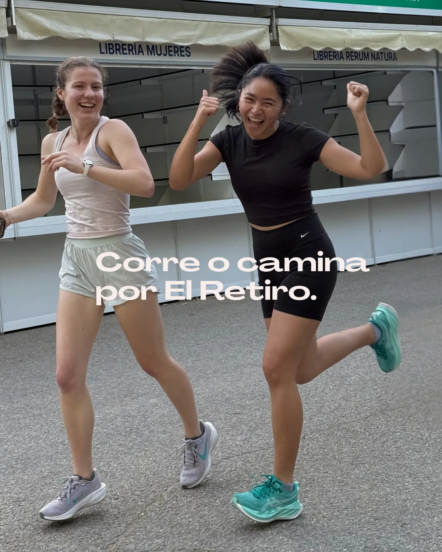 Corre o camina